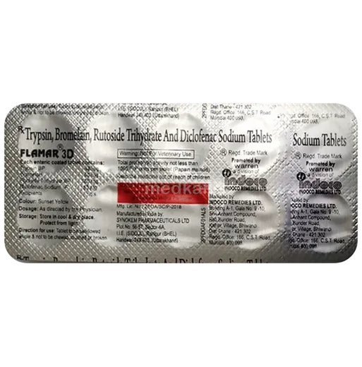 flamar 3d tablet 10's